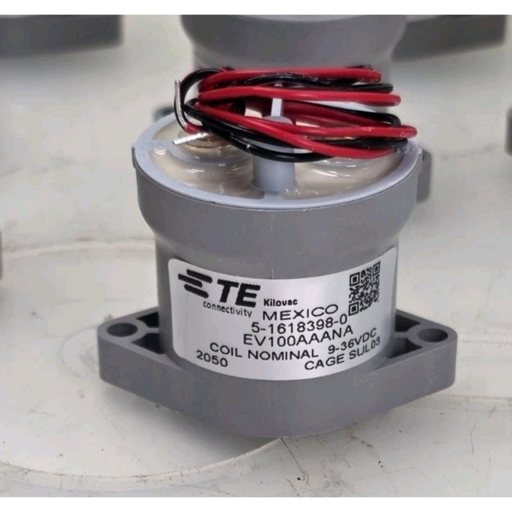 5-1618398-0 High Voltage DC Contactor, 1 pc, X-Shape, SPST-NO, Contact Rating...
